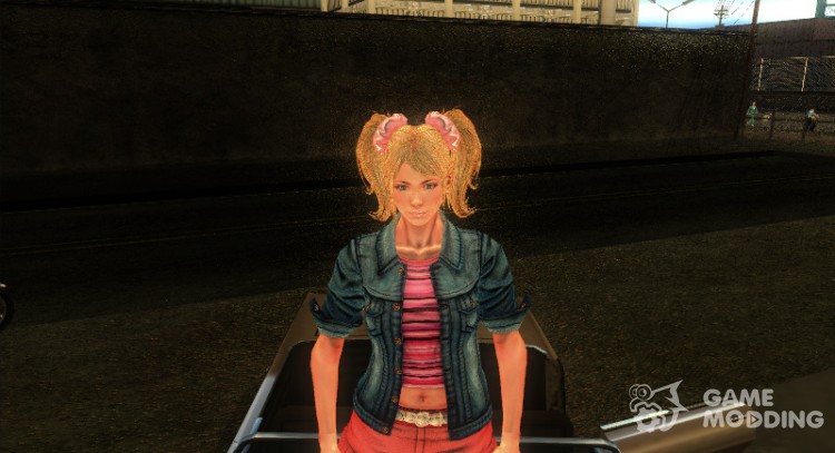 Pak skins Juliet Starling from Lollipop Chainsaw for GTA San Andreas