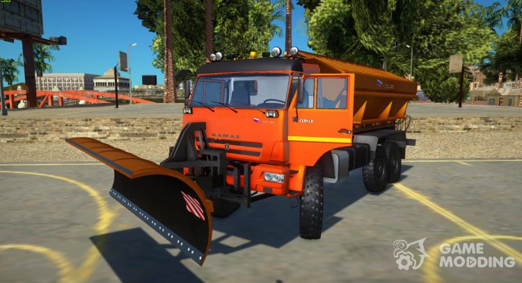 KamAZ 43118 Combined road machine, USST for GTA San Andreas