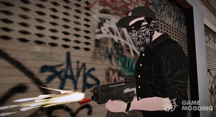GTA 5 Online Smuggler DLC Skin para GTA San Andreas