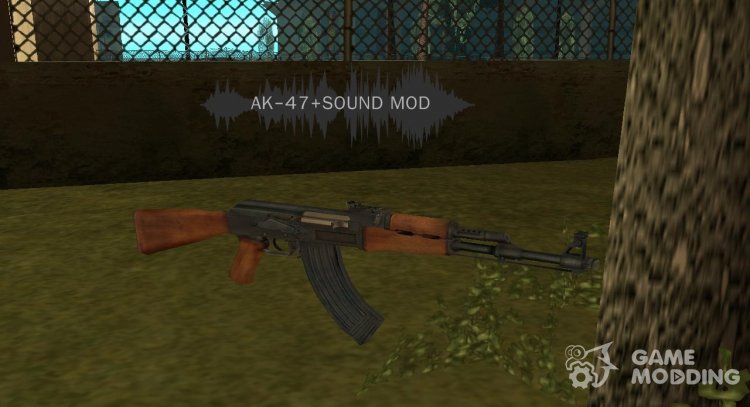 AK47 HQ (sound) for GTA San Andreas