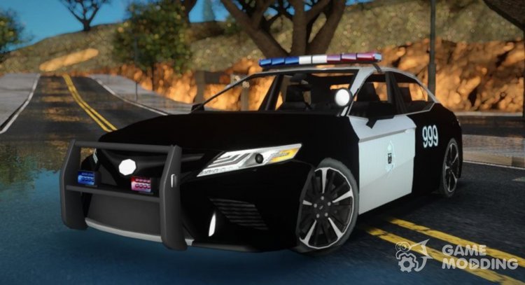 Тойота Камри 2018 полиции КСА  для GTA San Andreas