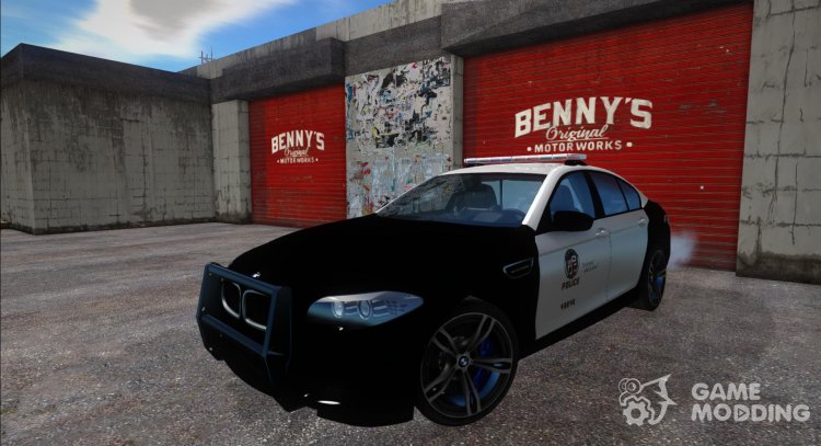 BMW M5 (F10) LAPD para GTA San Andreas