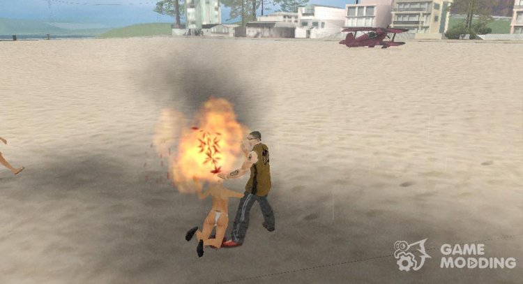 Explosion Punch for GTA San Andreas