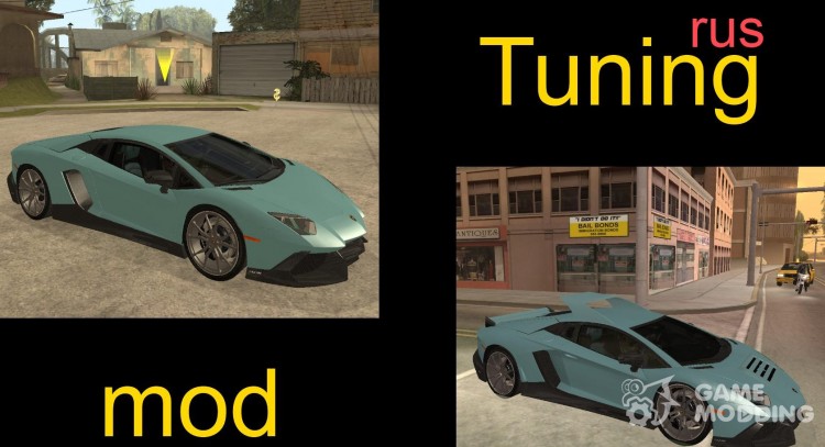 Tuning Mod (Junior_Djjr) RUS para GTA San Andreas