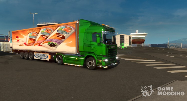 Ice Cream mod v.1.0 for Euro Truck Simulator 2