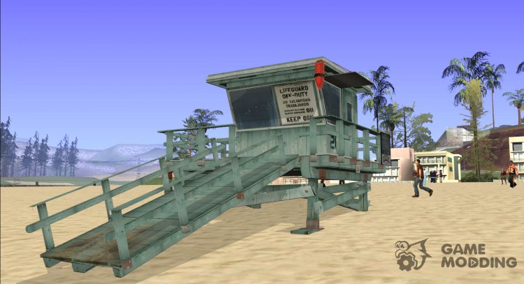 INSANITY Lifeguard Station для GTA San Andreas