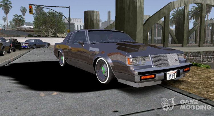 1987 Buick GNX Lowrider for GTA San Andreas