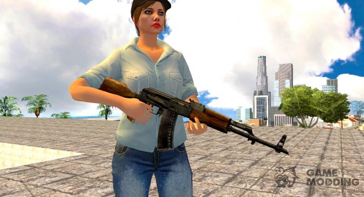 AK-47 Egyptian Maadi для GTA San Andreas