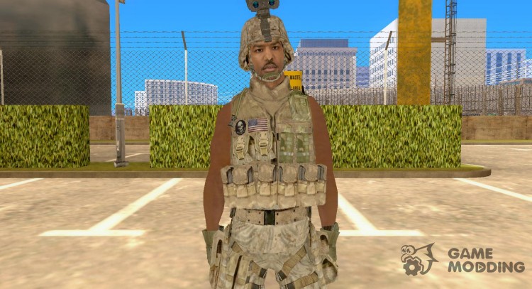 Солдат из COD MW 2 для GTA San Andreas
