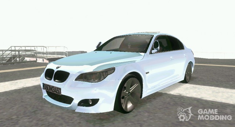BMW E60 520DM para GTA San Andreas