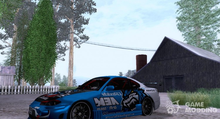 Nissan Silvia (S15) Blue Tiger для GTA San Andreas