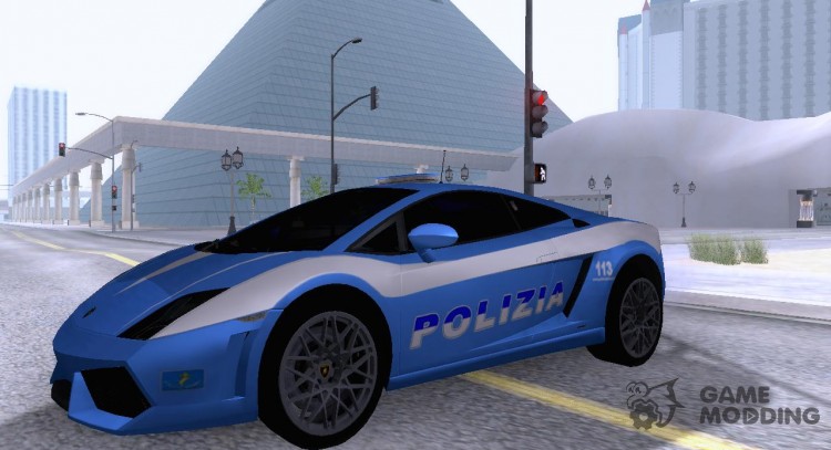 Lamborghini Gallardo LP560-4 Polizia para GTA San Andreas
