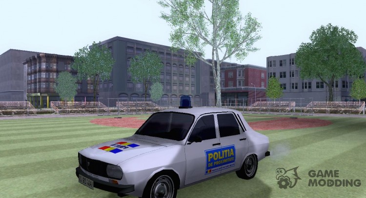 Dacia 1300 полиция для GTA San Andreas