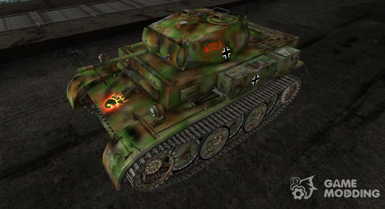 Skin for the Panzer II Luchs for World Of Tanks