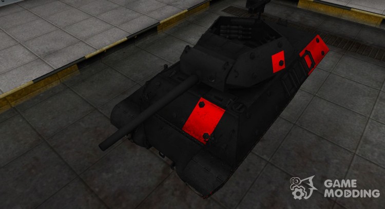 Negro y rojo de la zona de ruptura M10 Wolverine para World Of Tanks