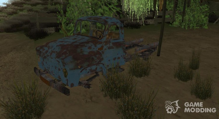 Старый, ржавый ГАЗ 53 для GTA San Andreas