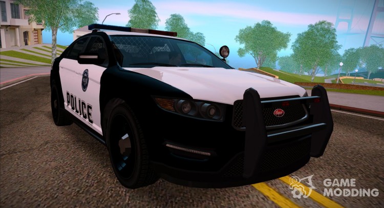 Vapid Police Interceptor from GTA V para GTA San Andreas