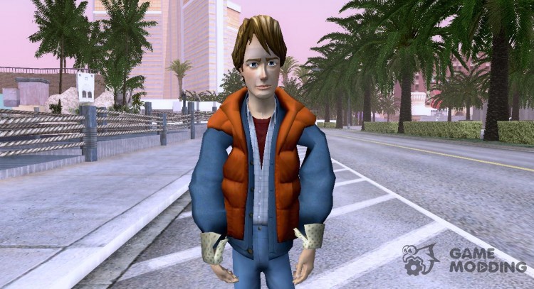 Marty McFly (Back to the Future) for GTA San Andreas