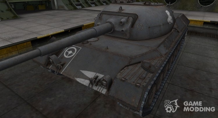 Breaking through the zone contour for Leopard prototyp (A) for World Of Tanks