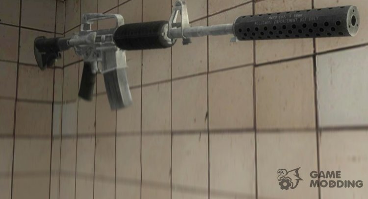 M4A1-S Basilisk CS:GO (Realistic Silencer Sound, Icon) для GTA San Andreas