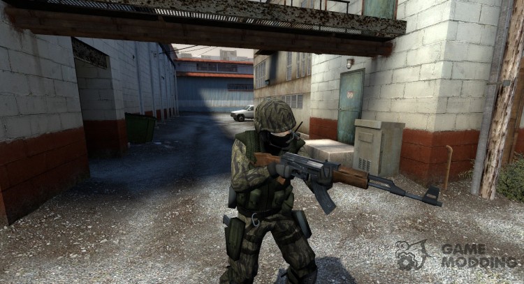 Swat verde tigre barra de ct para Counter-Strike Source