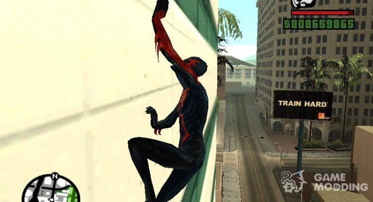 Crawling on the walls (Real Wall run) beta v3.0 for GTA San Andreas
