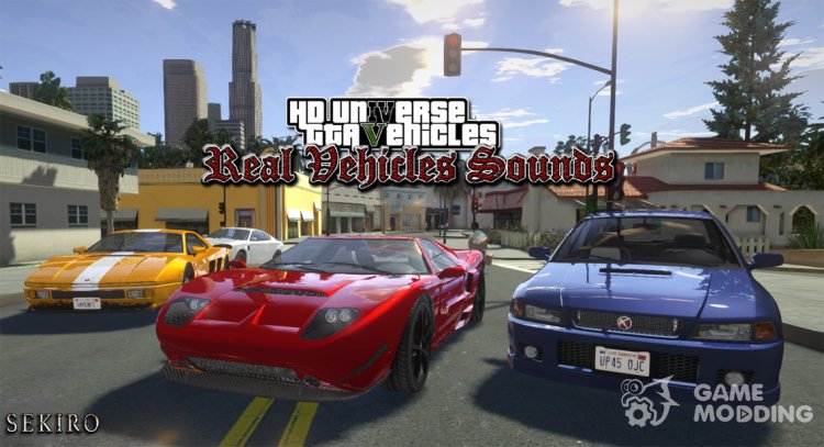 Real Vehicles Sounds для GTA San Andreas