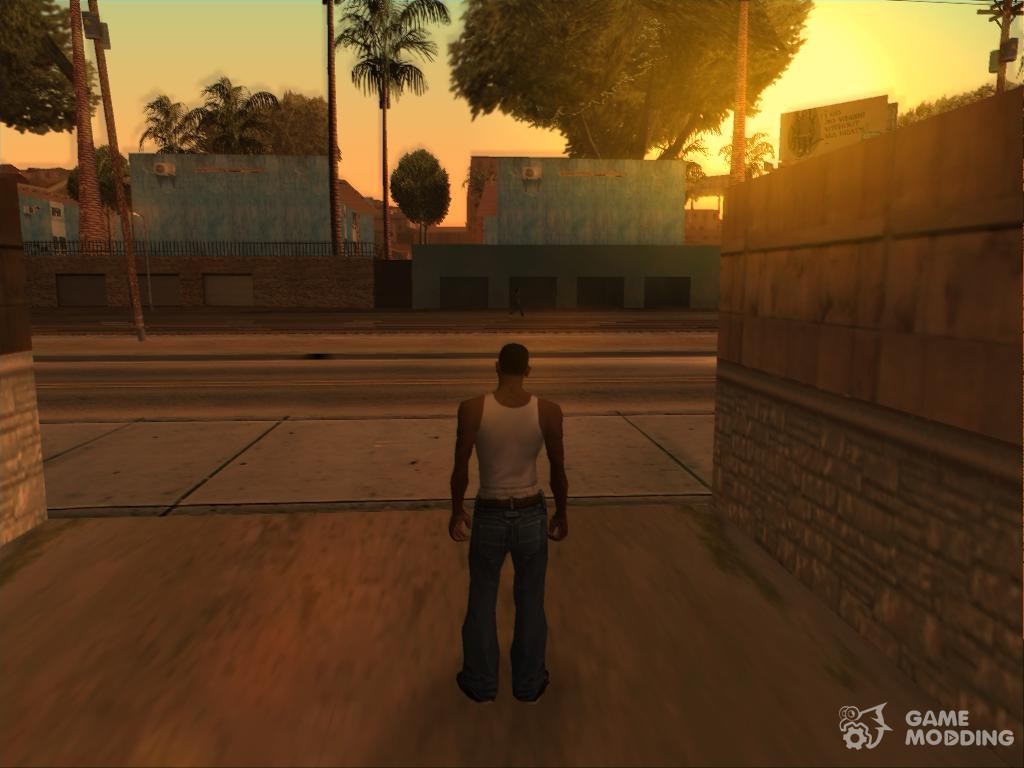 Download PS2 graphics on PC for GTA San Andreas