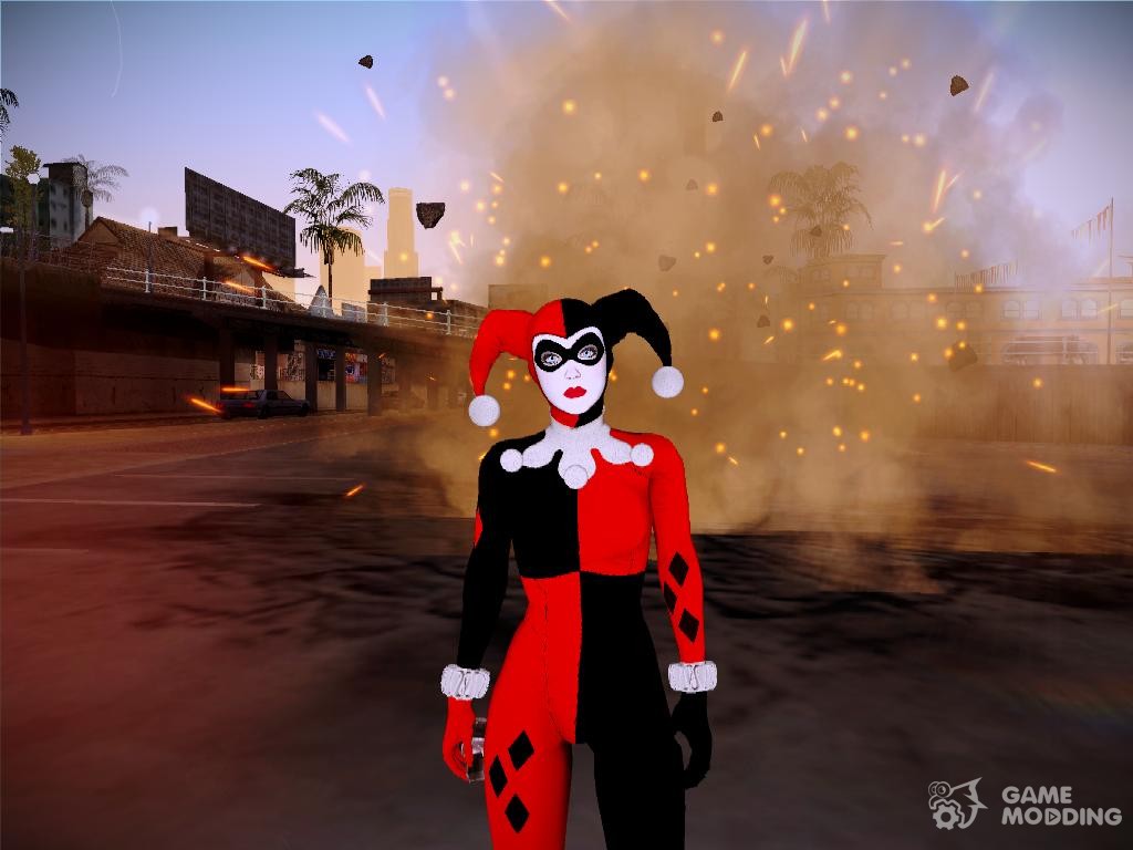 Harley Quinn Classic DLC From Batman-Arkham Knight for GTA San Andreas