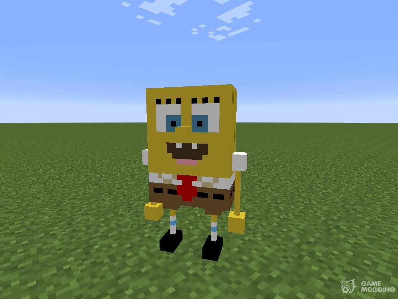 spongebob minecraft