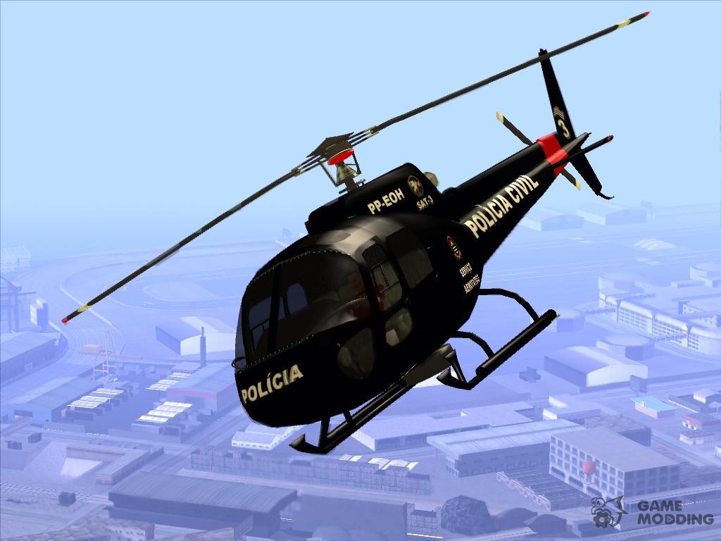 De onde sai o HELICÓPTERO da POLÍCIA no GTA SAN ANDREAS? 