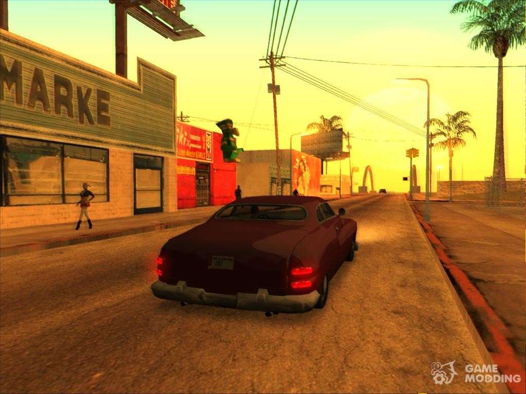 PS2 Graphics for Weak PC para GTA San Andreas