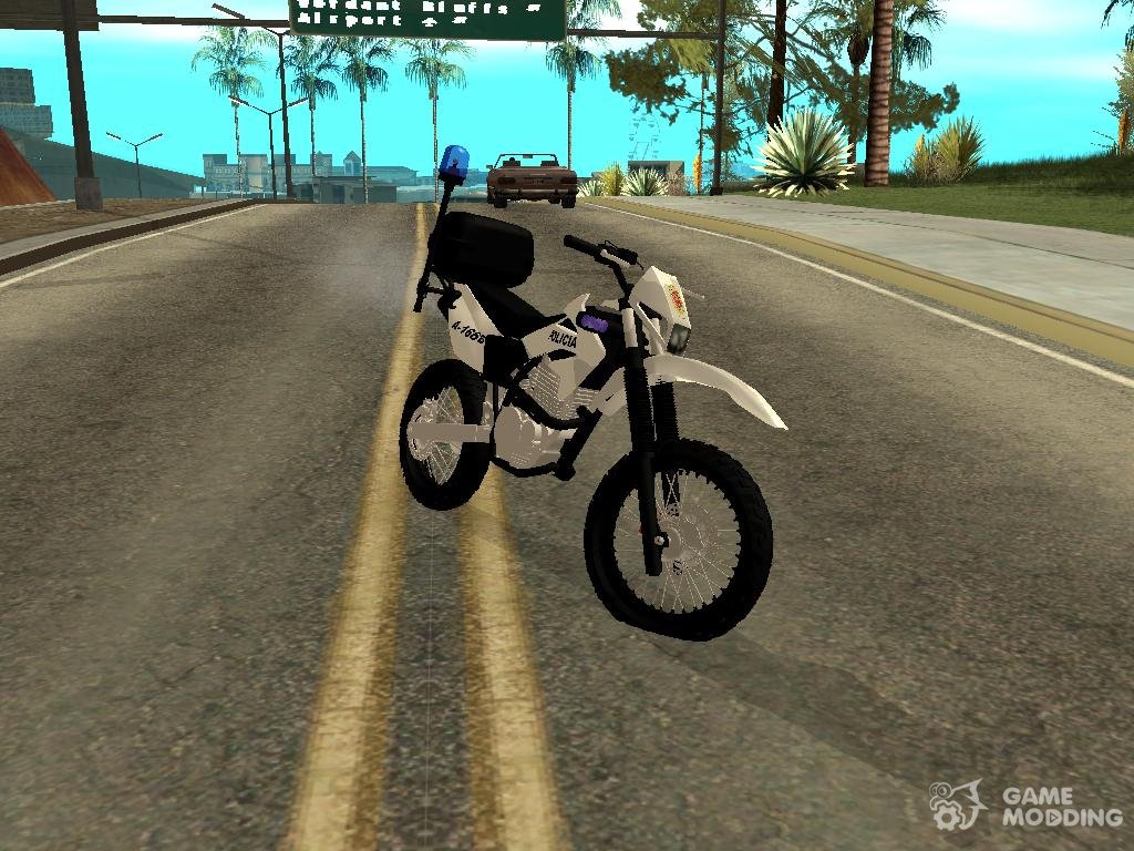 Moto Policia Argentina para GTA San Andreas