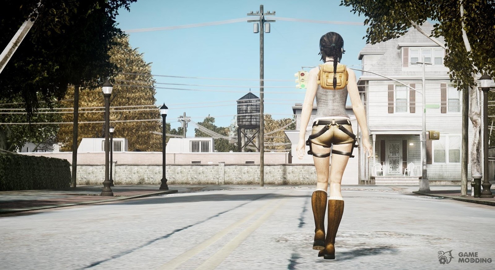 GTA 5,GTAV,GTA IV Mods and Skins: Tomb Raider 2013 Lara 