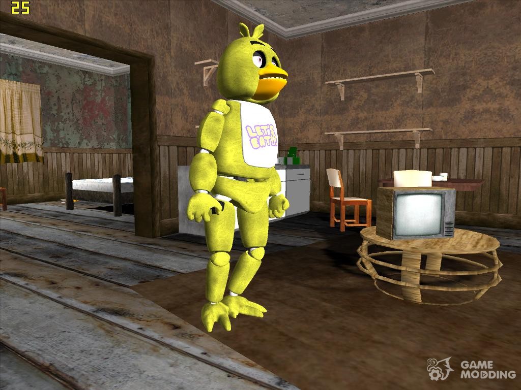 Withered Chica for GTA San Andreas