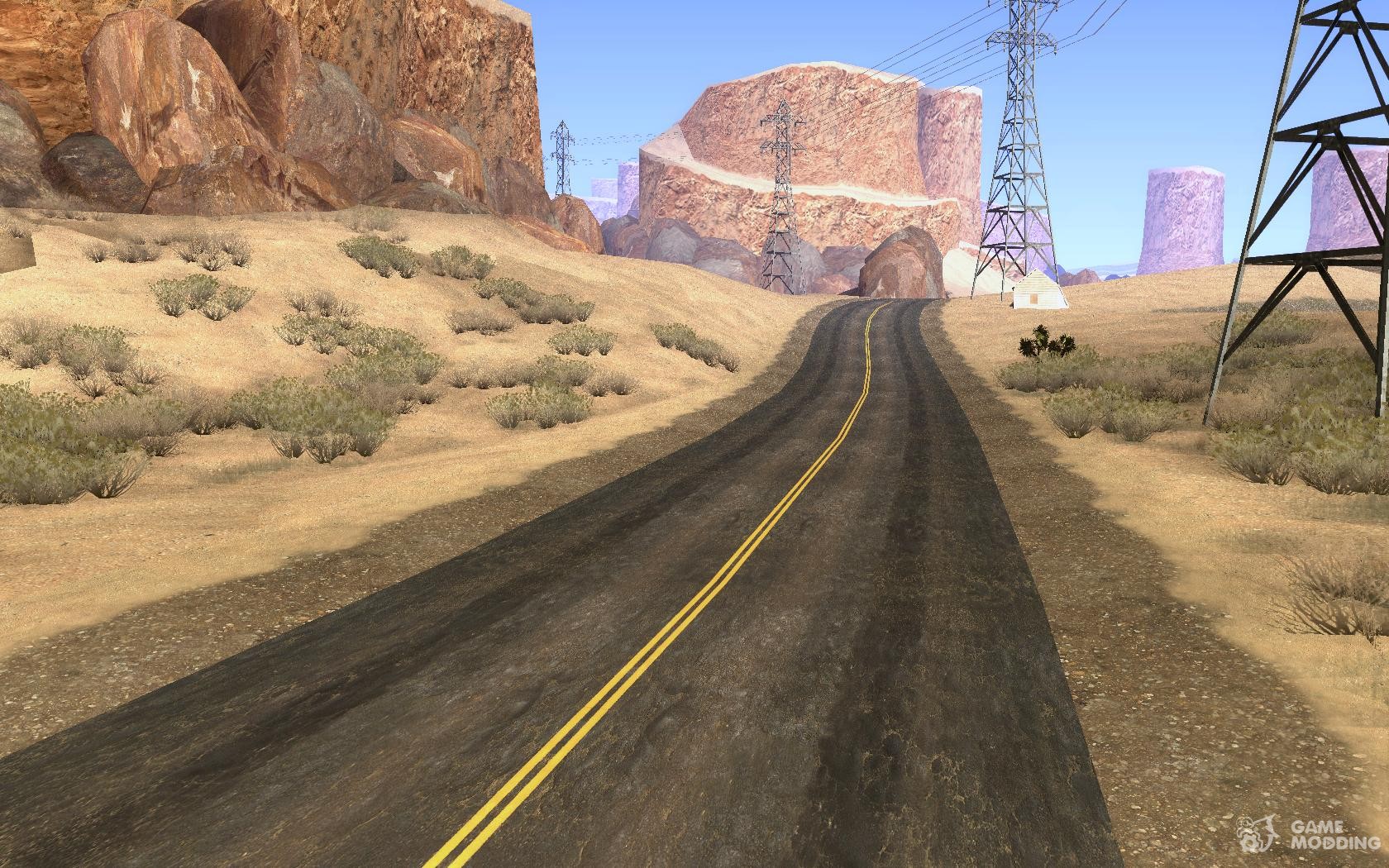 GTA San Andreas пустыня