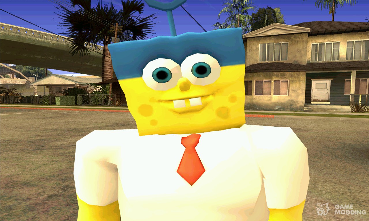 Sponge mods. GTA Spongebob.