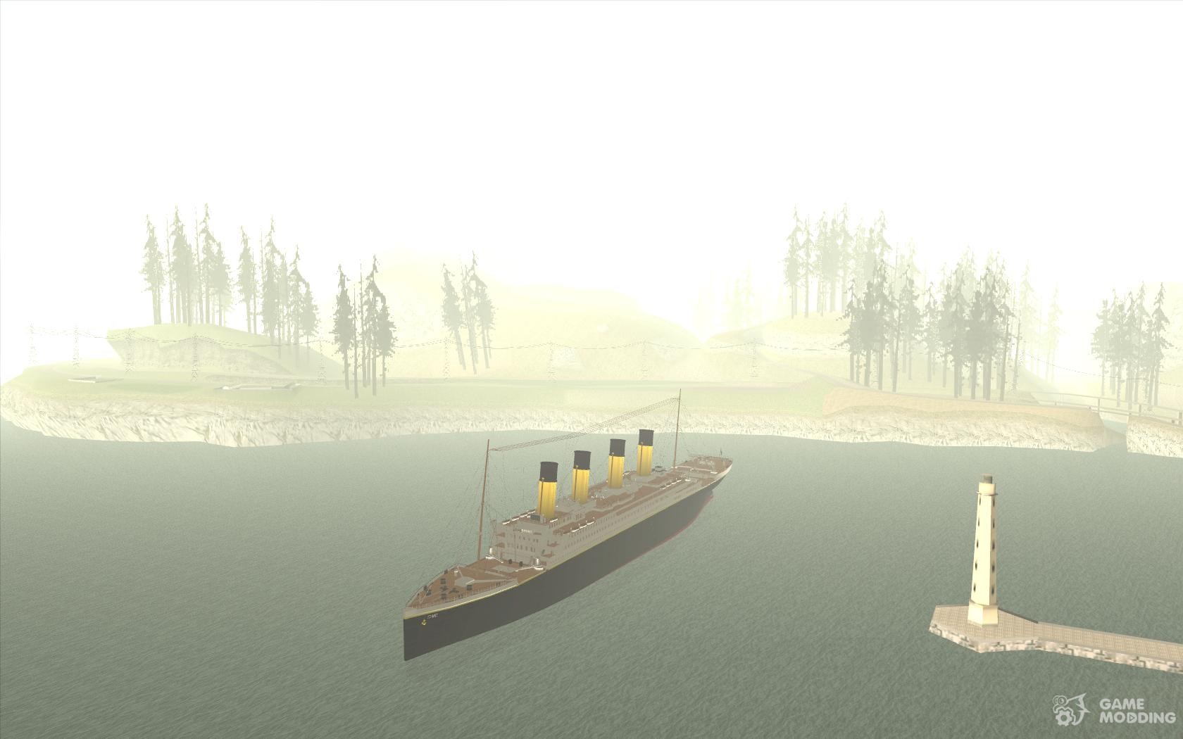 RMS Titanic para GTA San Andreas