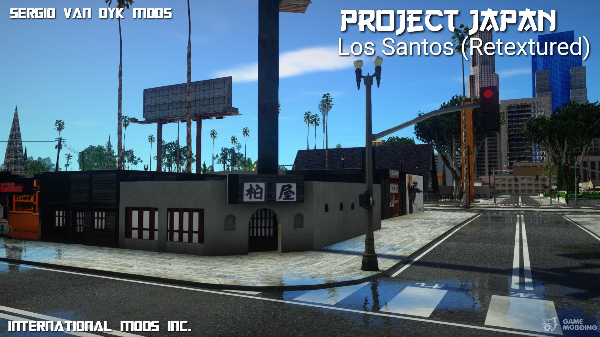 PROJECT JAPAN: Los Santos (Retextured) for GTA San Andreas