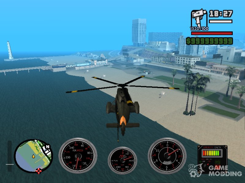 Horizontal jetpack flight in GTA San Andreas : r/GTA
