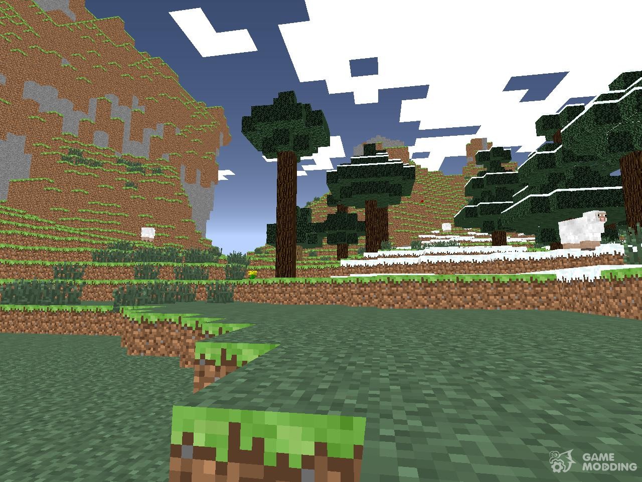 Pak shaders for Minecraft