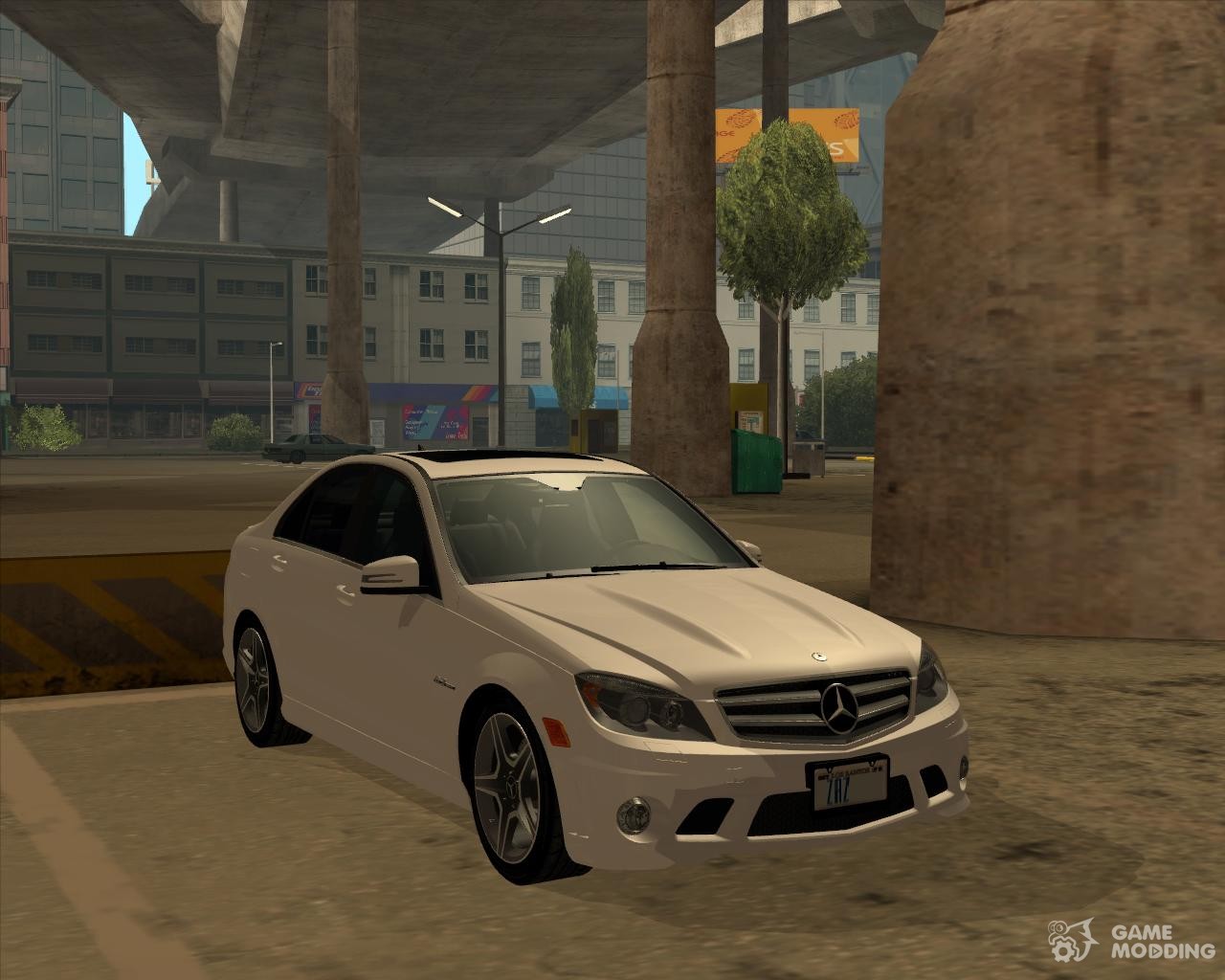 GTA San Andreas Mercedes Benz C63 W204 Tuning Mod 