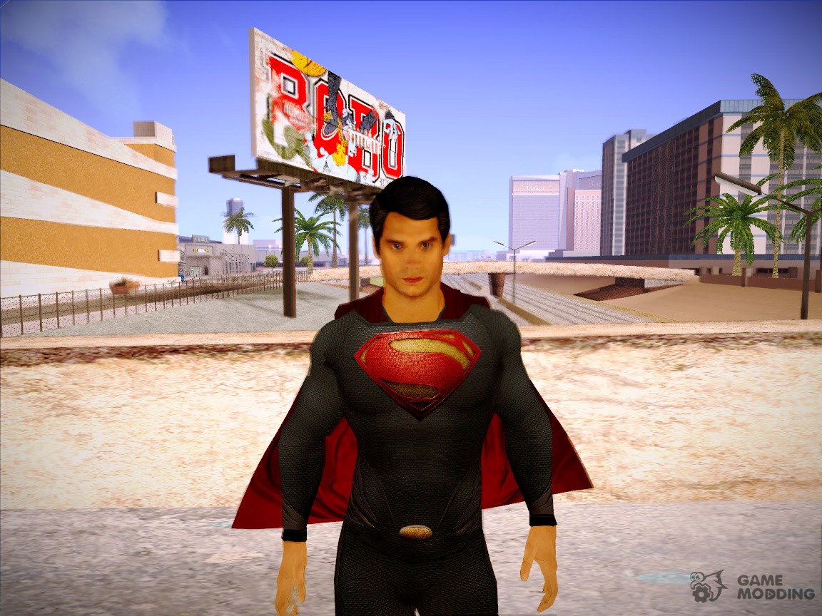 Man of Steel Superman для GTA San Andreas.