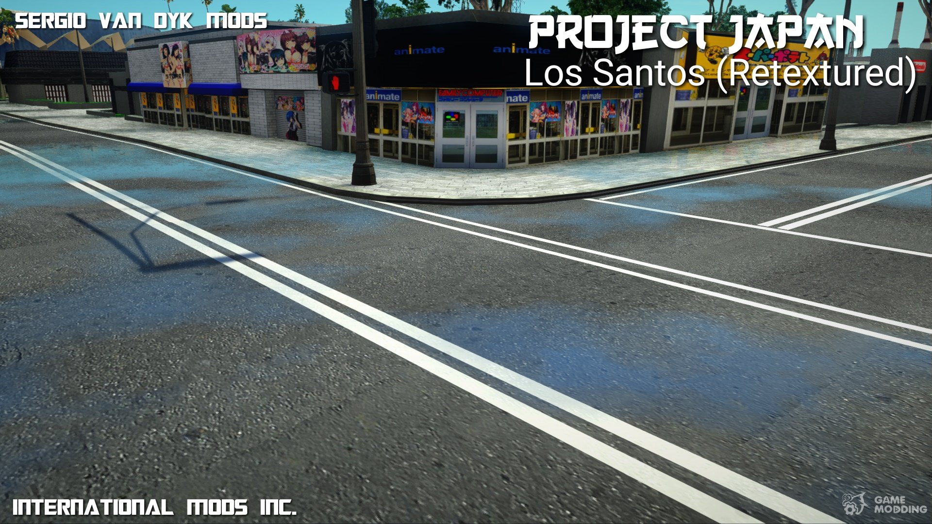 PROJECT JAPAN: Los Santos (Retextured) for GTA San Andreas