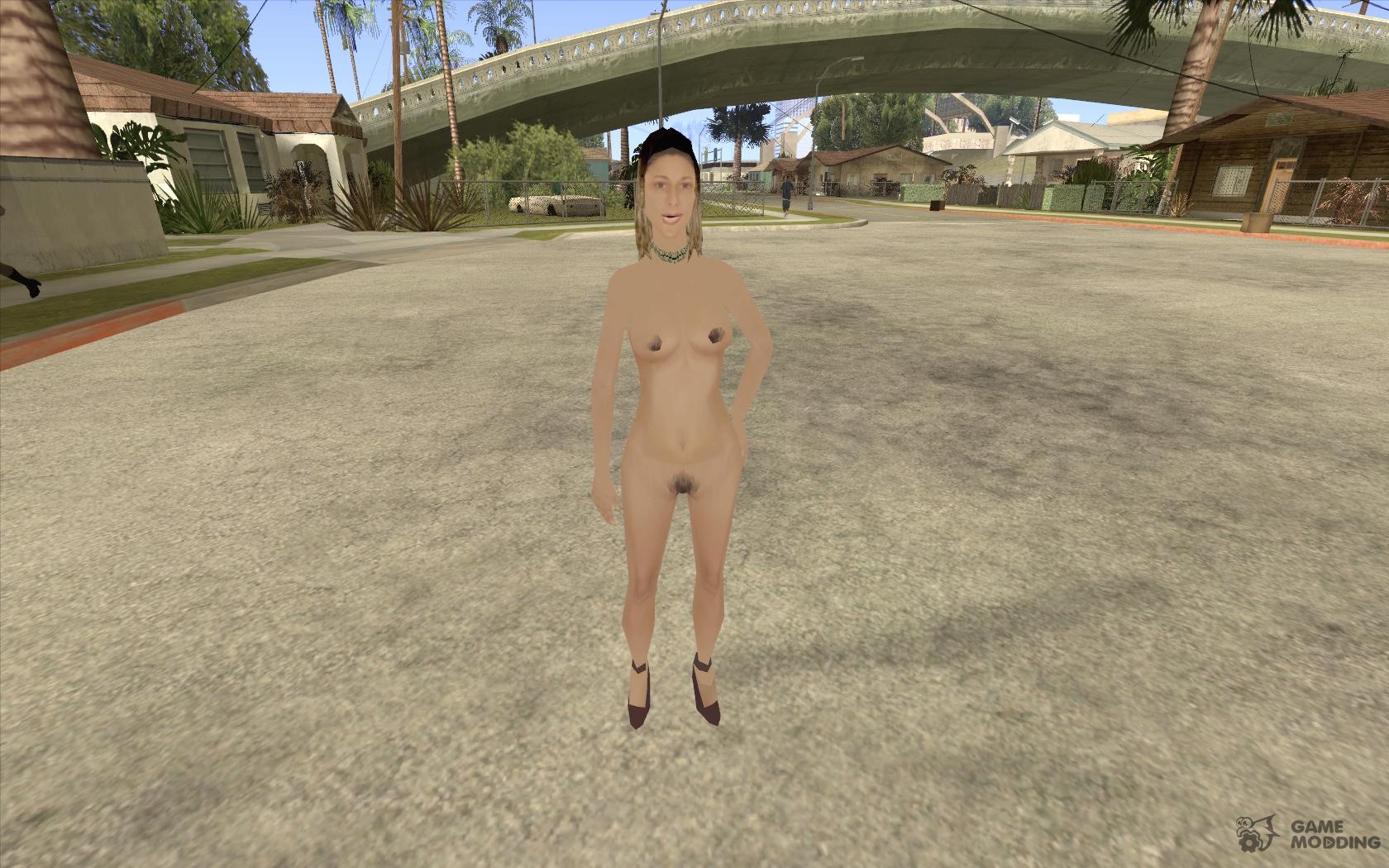 Мод Helena Nude для GTA SA (18+)