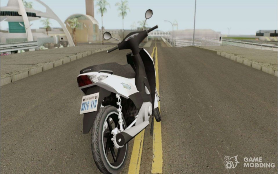 Honda Biz 125 2007 para GTA San Andreas - Jogos Palpite Digital