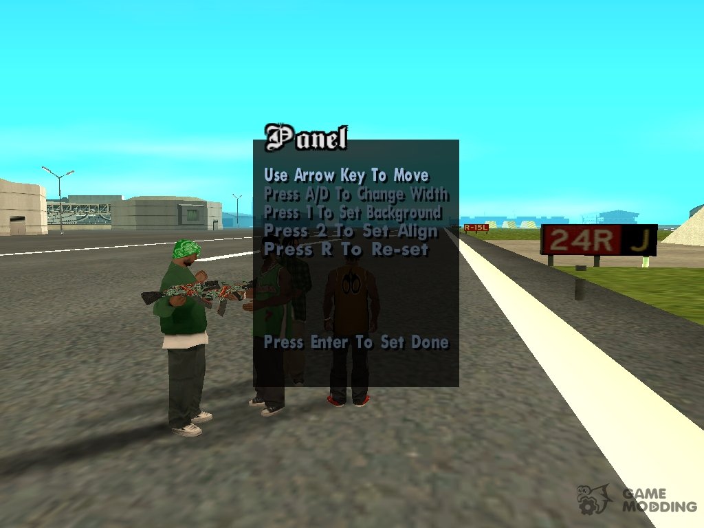 Grand Theft Auto: San Andreas - CLEO Mod Menu Collection