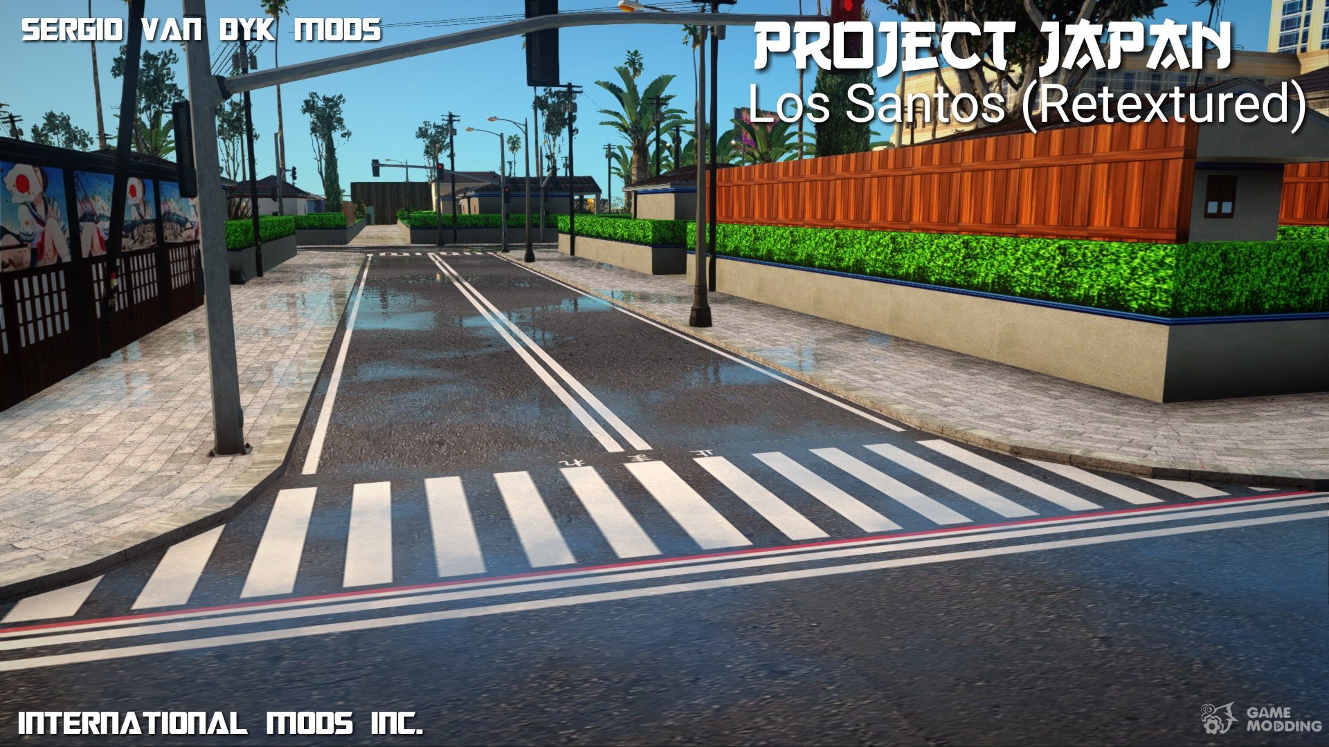 PROJECT JAPAN: Los Santos (Retextured) for GTA San Andreas