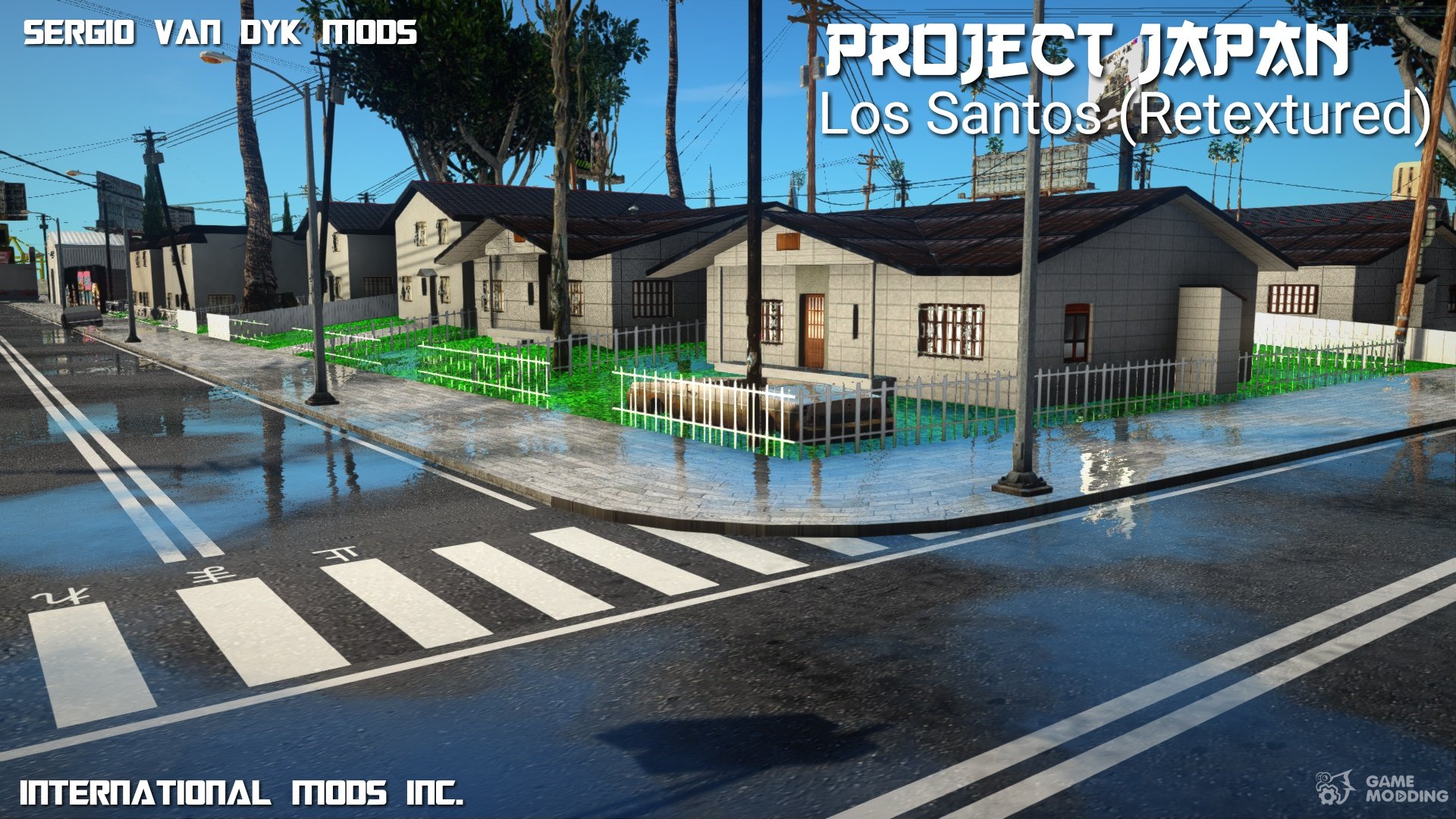 PROJECT JAPAN: Los Santos (Retextured) for GTA San Andreas