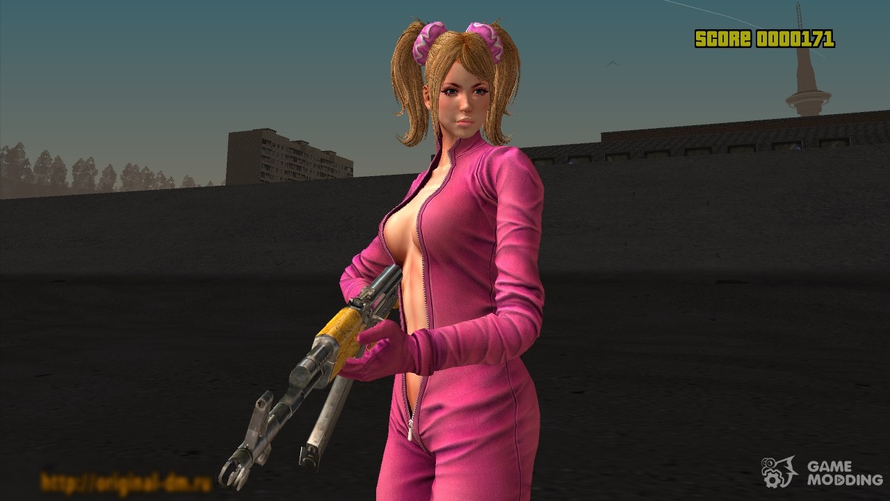 Download Juliet Starling (HQ) from Lollipop Chainsaw for GTA San Andreas